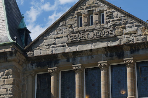 Courthouse Stone Facade